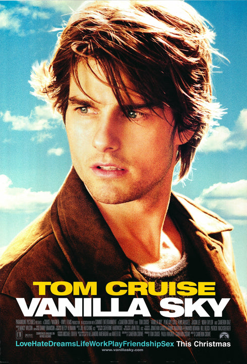 vanilla sky 2001 one sheet poster